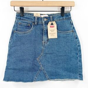 Levi’s High Rise Denim Skirt